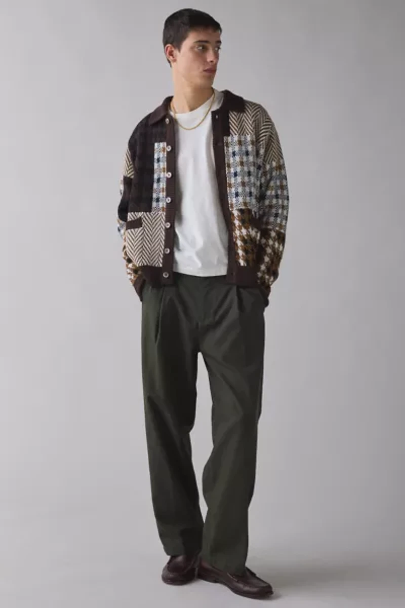 OBEY Patchwork Cardigan