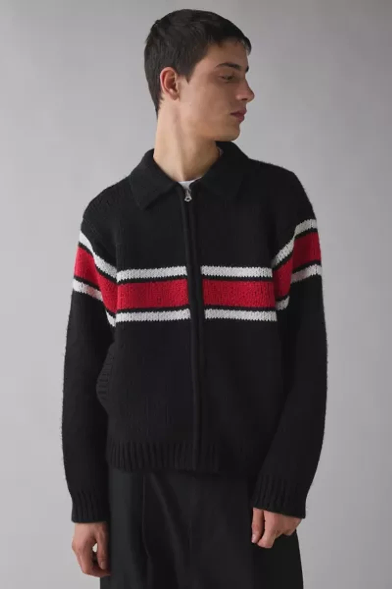 OBEY Bernard Zip-Up Sweater