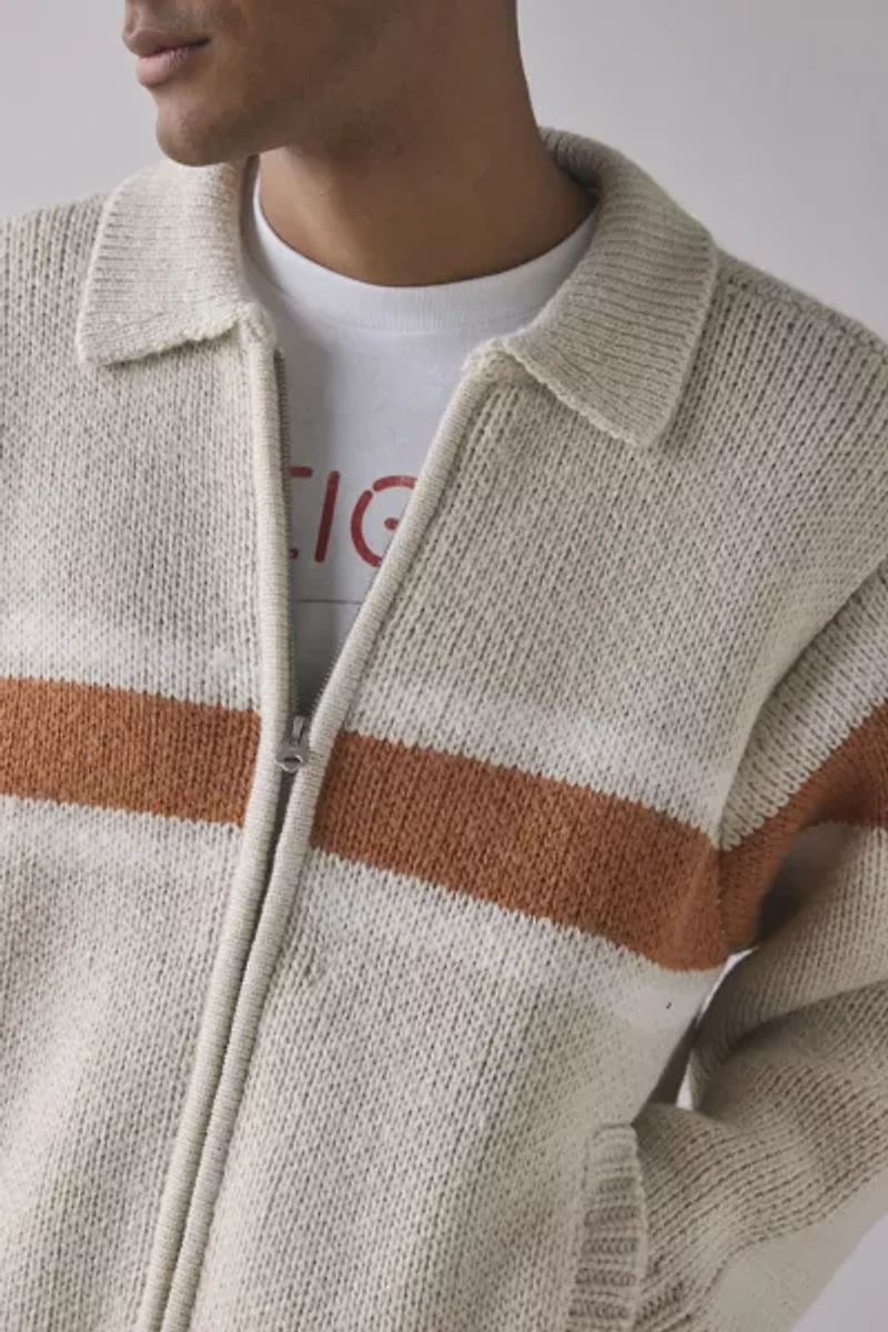 OBEY Bernard Zip-Up Sweater