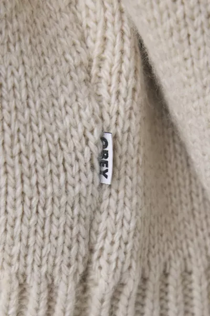 OBEY Bernard Zip-Up Sweater