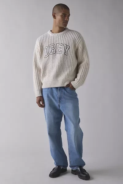 OBEY Collegiate Crew Neck Sweater