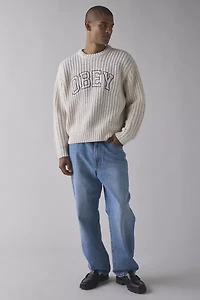 OBEY Collegiate Crew Neck Sweater