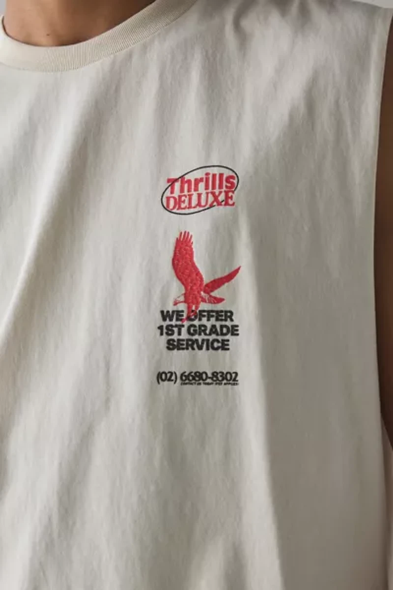 THRILLS Service Graphic Muscle Tee