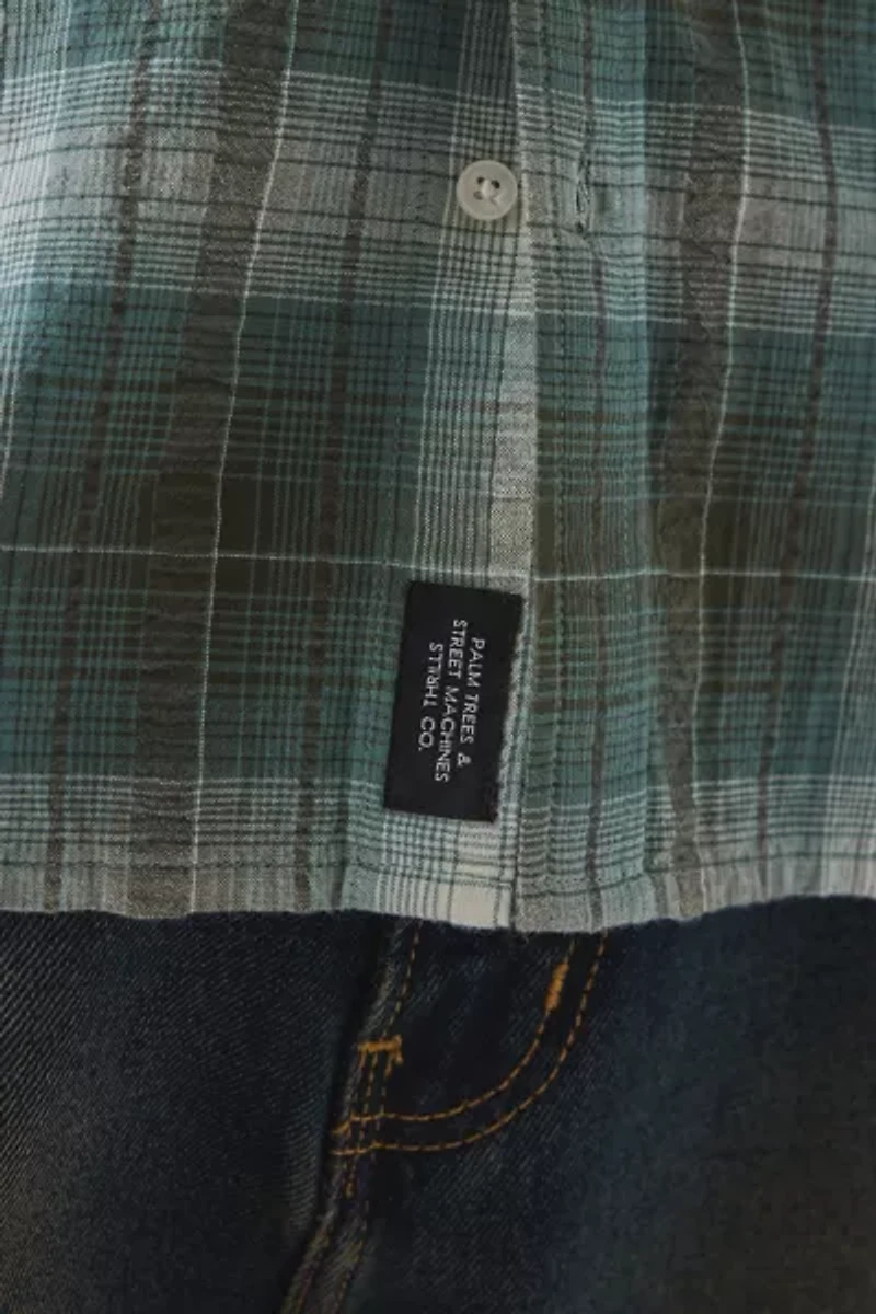 THRILLS Check Pattern Short Sleeve Shirt