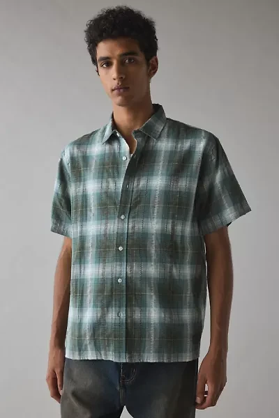 THRILLS Check Pattern Short Sleeve Shirt