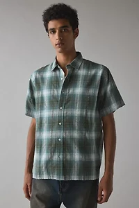 THRILLS Check Pattern Short Sleeve Shirt