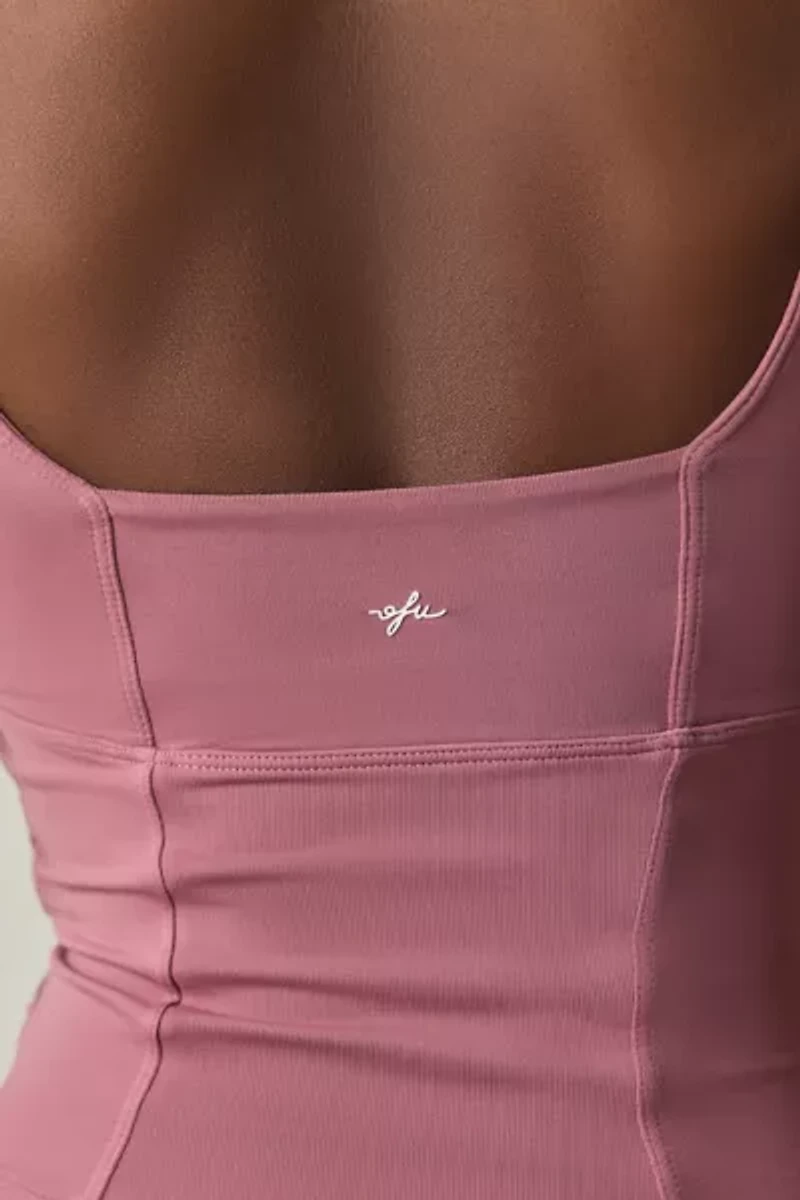Out From Under FuseForm Seamed Plunge Tank Top