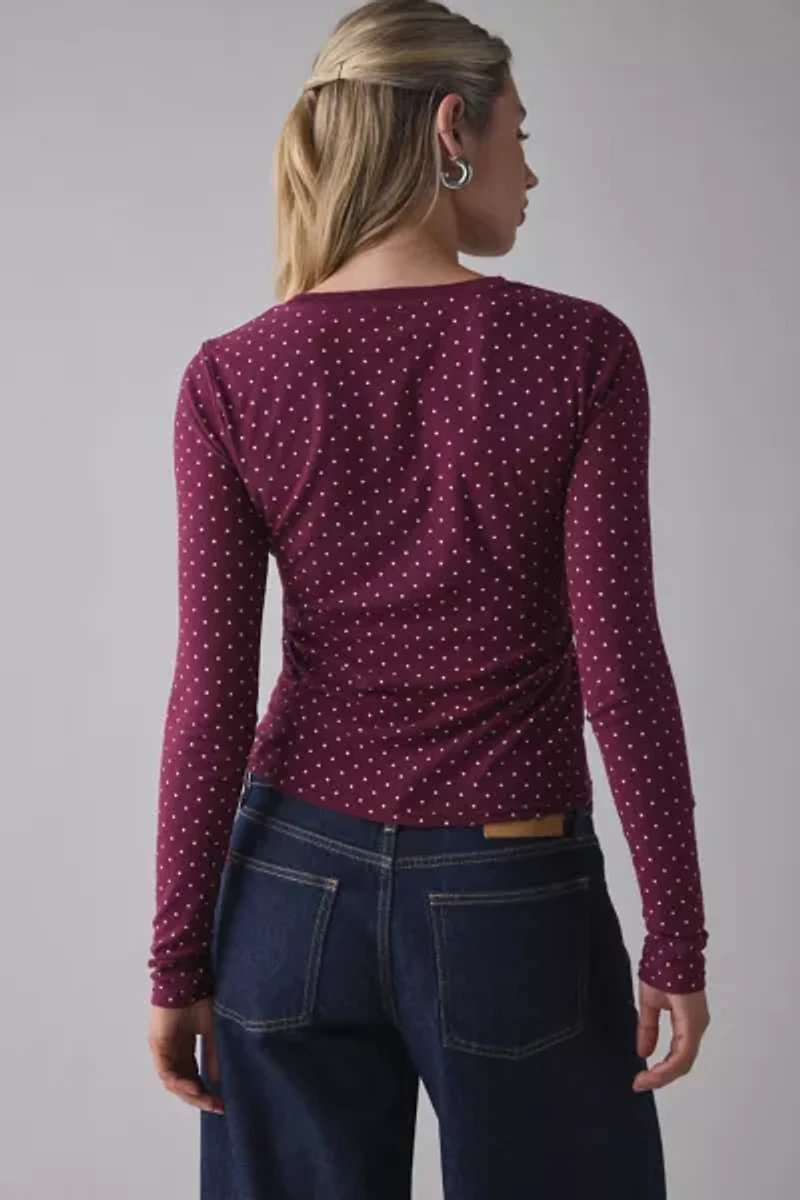 BDG Long Sleeve Spill The Tee