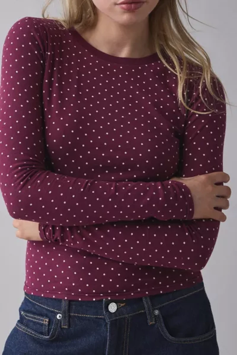 BDG Long Sleeve Spill The Tee