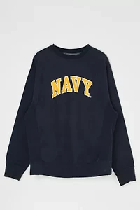 Vintage Y2k Navy College Sweatshirt