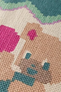 Teddy Bear Screen Printed Rug