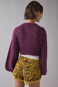 BDG Jenni Corduroy Low-Rise Micro Shorts