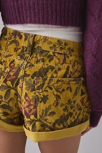 BDG Jenni Corduroy Low-Rise Micro Shorts