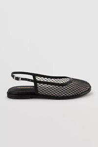 Intentionally Blank Anna Mesh Slingback Ballet Flat