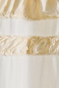 Alice Cinched Ruffle Trimmed Window Panel