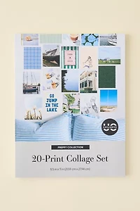 Preppy Collage Art Print Collage Kit