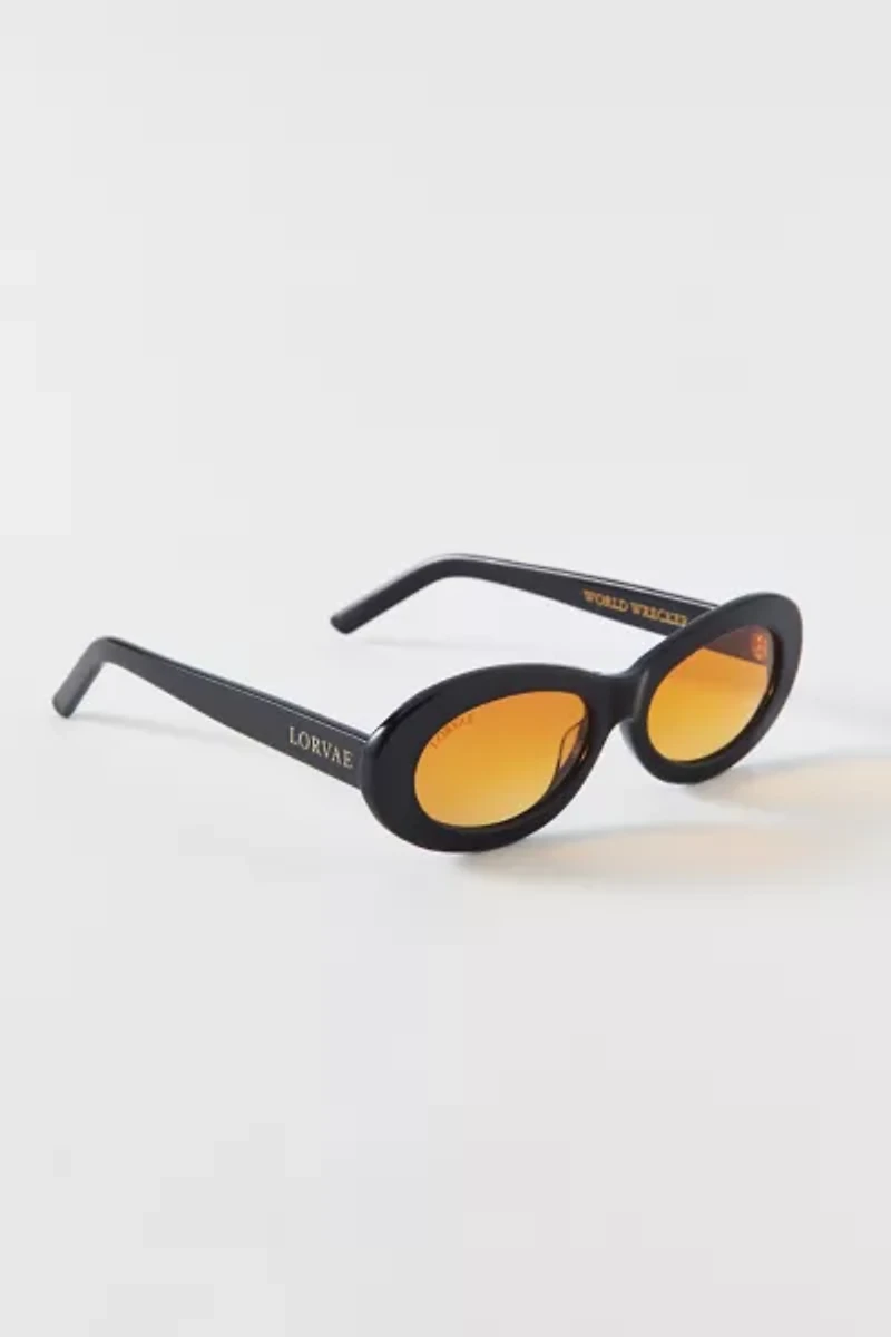 Lorvae World Wrecker Oval Sunglasses