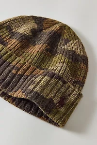 Polo Ralph Lauren Camo Wool Blend Beanie