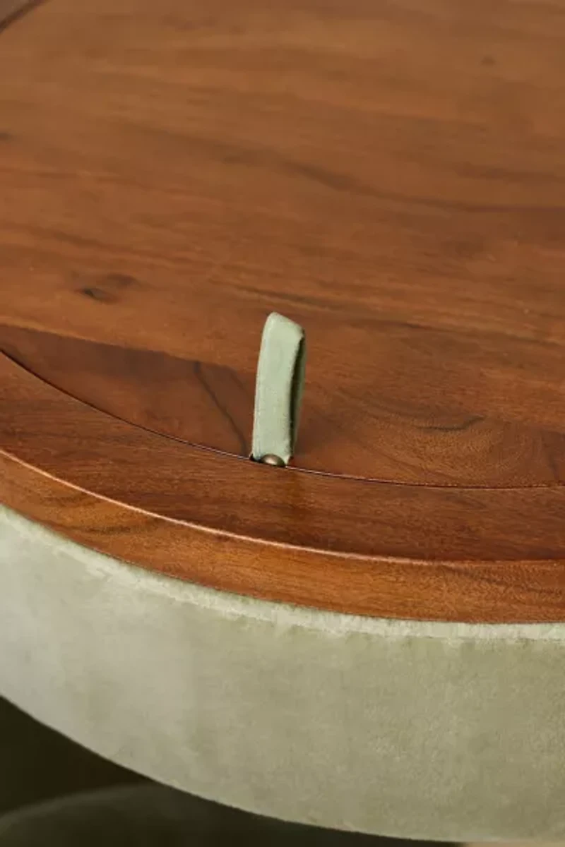 Jane Upholstered Vanity & Stool Set