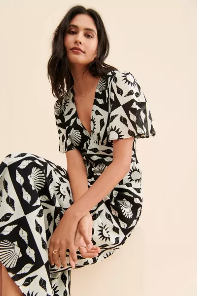 Lisa Says Gah Grace Midi Dress
