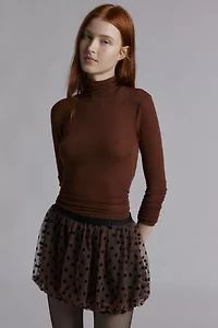 Emory Mesh Bubble Micro Skort