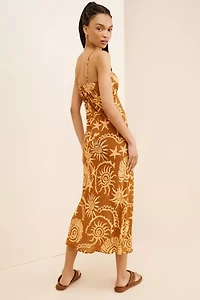 MinkPink Astrid Slip Midi Dress