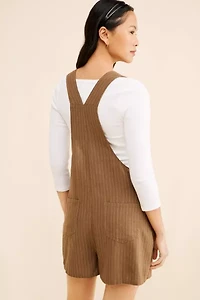 WeWoreWhat Relaxed Linen Blend Shortalls
