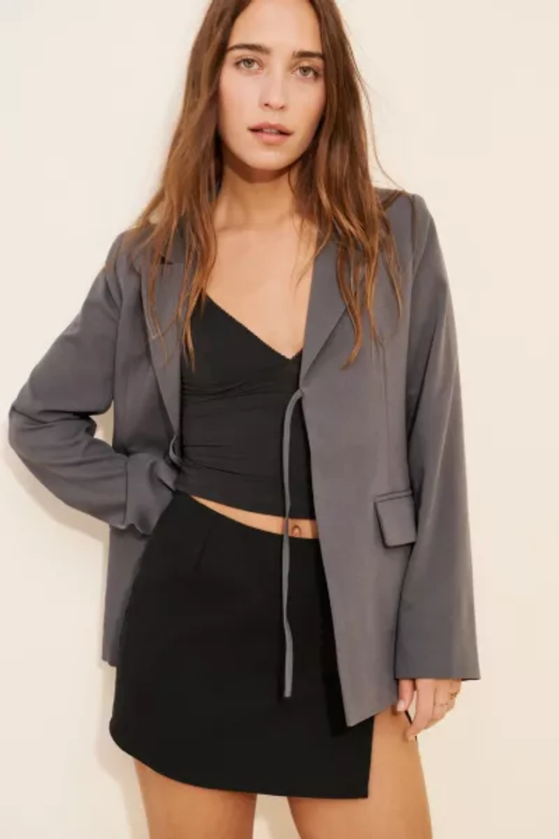 Motel Mason Tie-Front Blazer