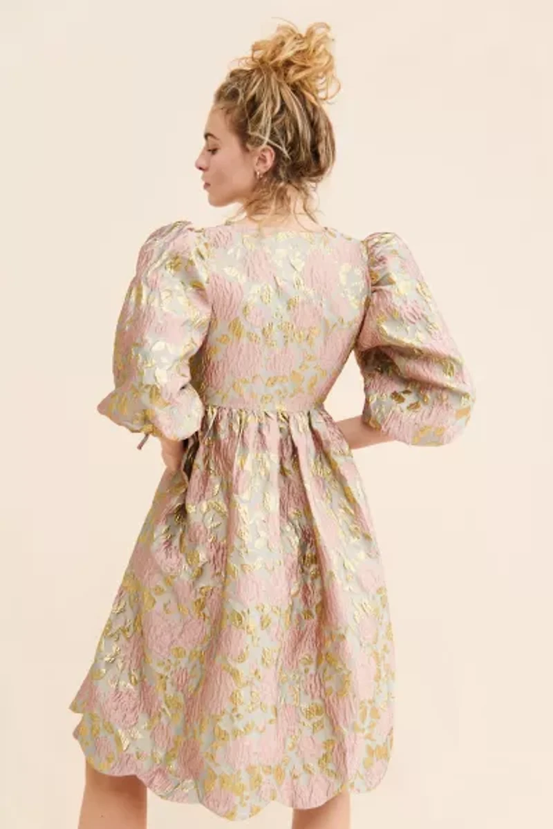 Sister Jane Floral Spectrum Wrap Dress