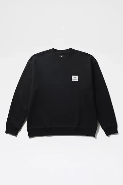 Snow Peak New Square Logo Graphic Crew Neck Sweatshirt