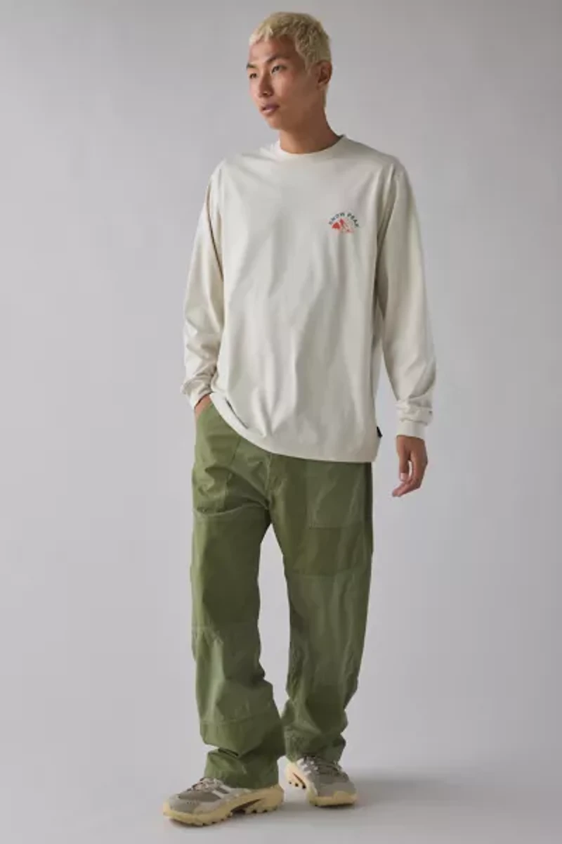 Snow Peak Living With Nature Graphic Long Sleeve Tee