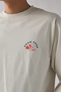 Snow Peak Living With Nature Graphic Long Sleeve Tee