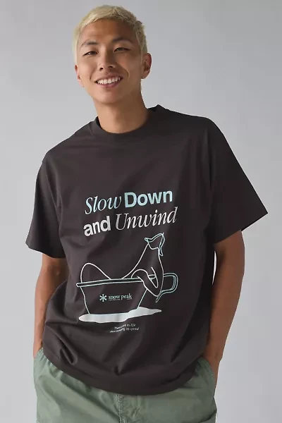 Snow Peak Relaxation Graphic Tee