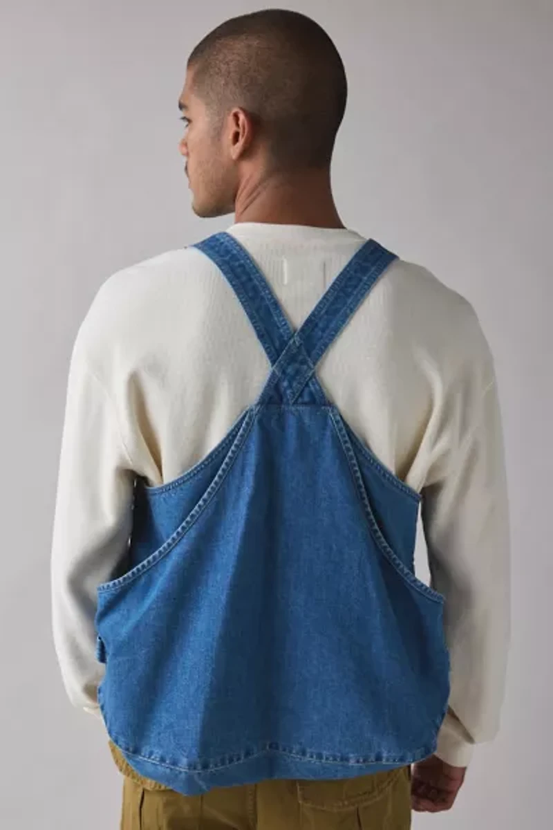 Snow Peak Takibi Denim Utility Vest