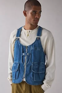 Snow Peak Takibi Denim Utility Vest