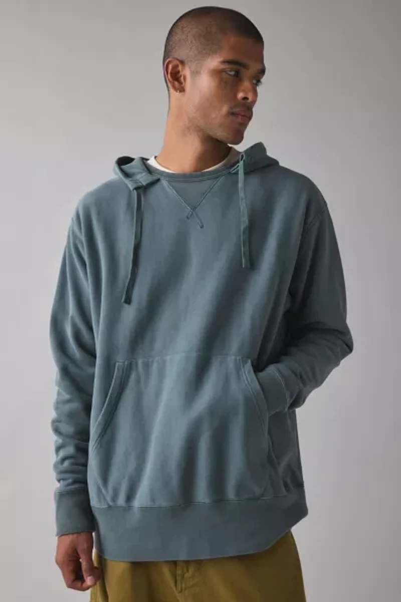 Snow Peak Garment Dyed Hoodie Sweatshirt