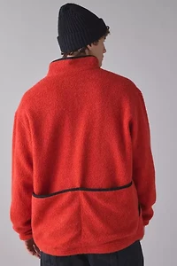 Snow Peak Recycled Wool Half-Zip Pullover Sweatshirt