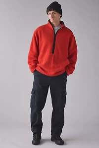 Snow Peak Recycled Wool Half-Zip Pullover Sweatshirt