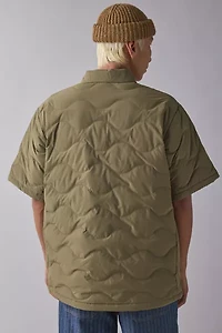 Snow Peak Thermo Control Pullover Quilted Short Sleeve Jacket
