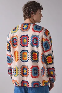 Snow Peak Wool Jacquard Cardigan