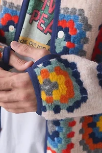 Snow Peak Wool Jacquard Cardigan