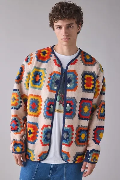 Snow Peak Wool Jacquard Cardigan