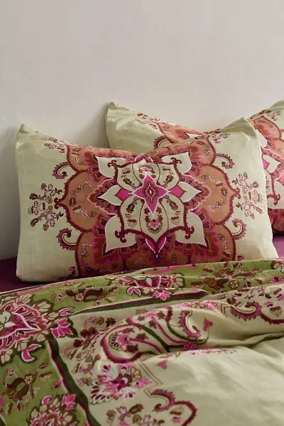 Onika Medallion Patterned Sham Set