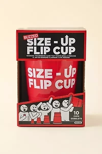 Buzzed Size Up Flip Cup Party Game