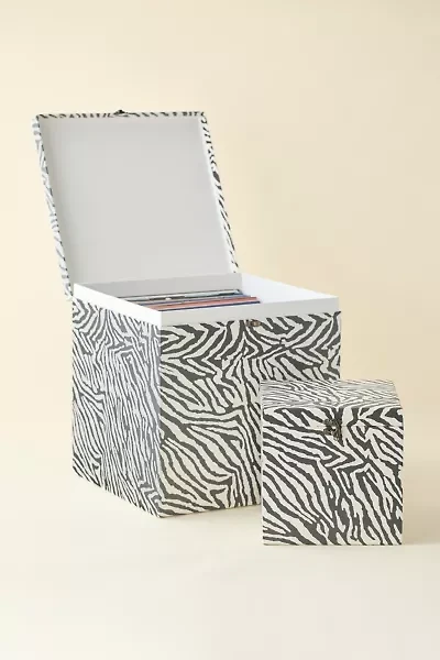 Lenny Vinyl Record Storage Box