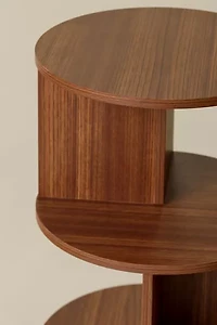 Devonne Round Split Two-Tier Side Table