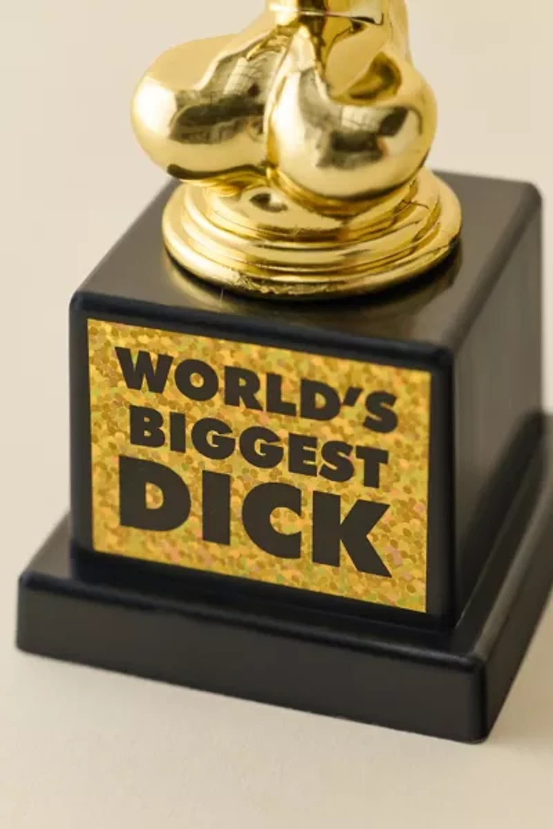 World’s Biggest D*ck Novelty Trophy