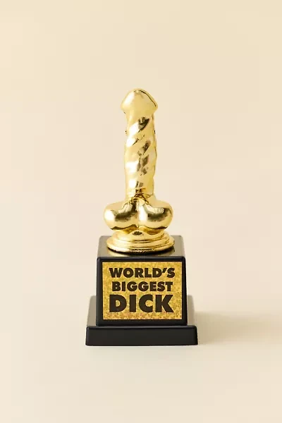 World’s Biggest D*ck Novelty Trophy
