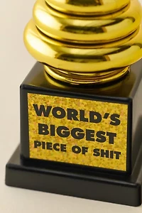 World’s Biggest Piece Of Sh*t Novelty Trophy