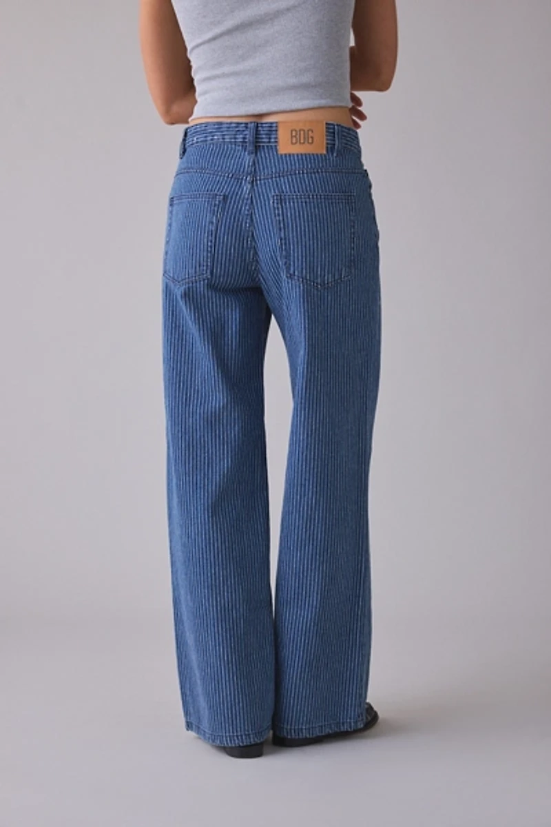 BDG Ozzy Pinstripe Loose Jean